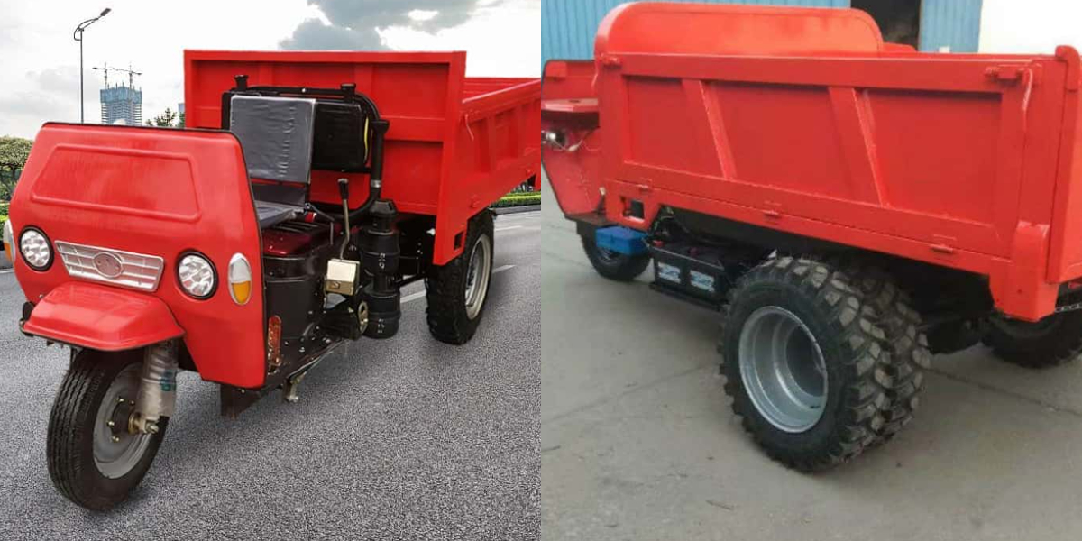 自走式ディーゼル三輪車