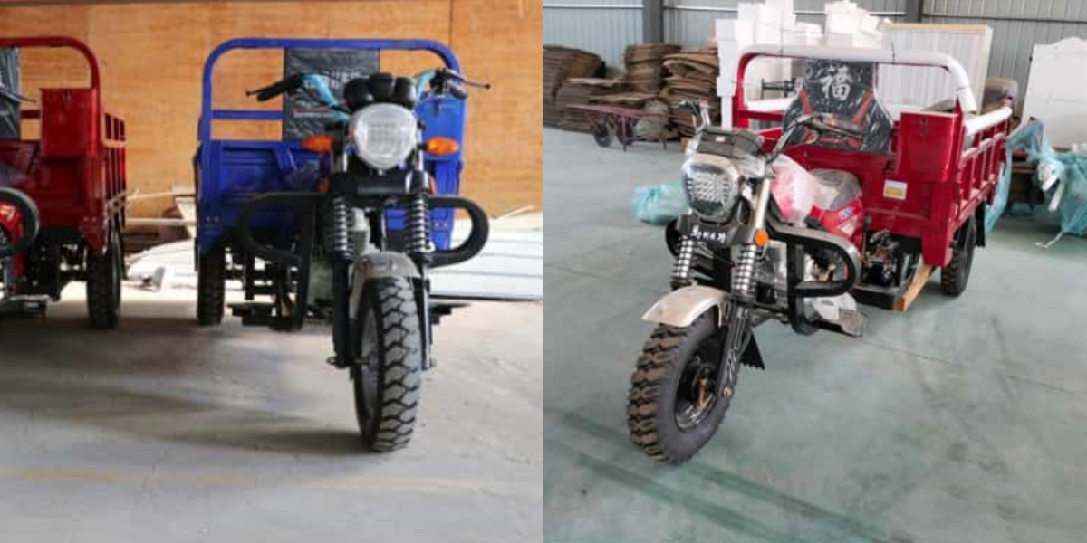 tricycle à benne basculante hydraulique à essence tricycle à benne basculante hydraulique à essence