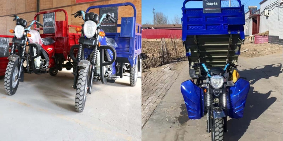 three wheeler cargo motorcycle