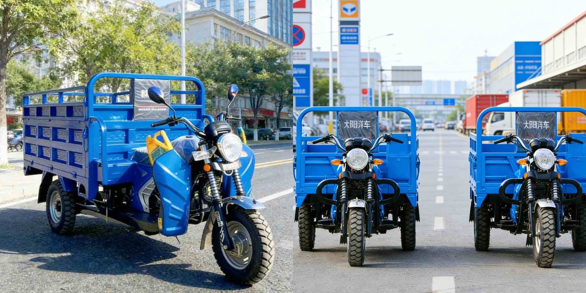 4ストロークガソリンエンジン搭載貨物三輪車