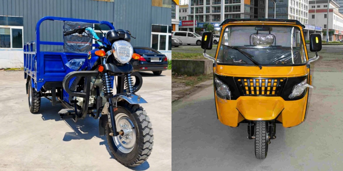 Agricultural petrol motorcycle tricycle