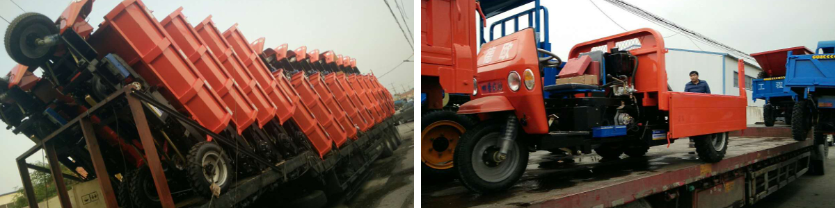 Vehículo diésel de 3 ruedas