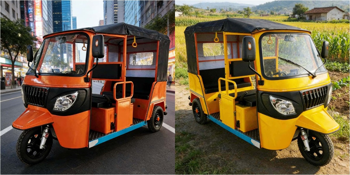 Dreirädrige Lasten-Autorikscha