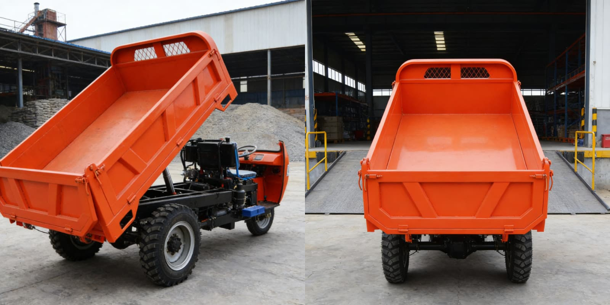 Labor-saving hydraulic self-unloading