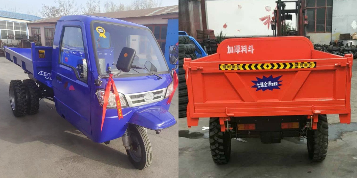 自走式ディーゼル三輪車