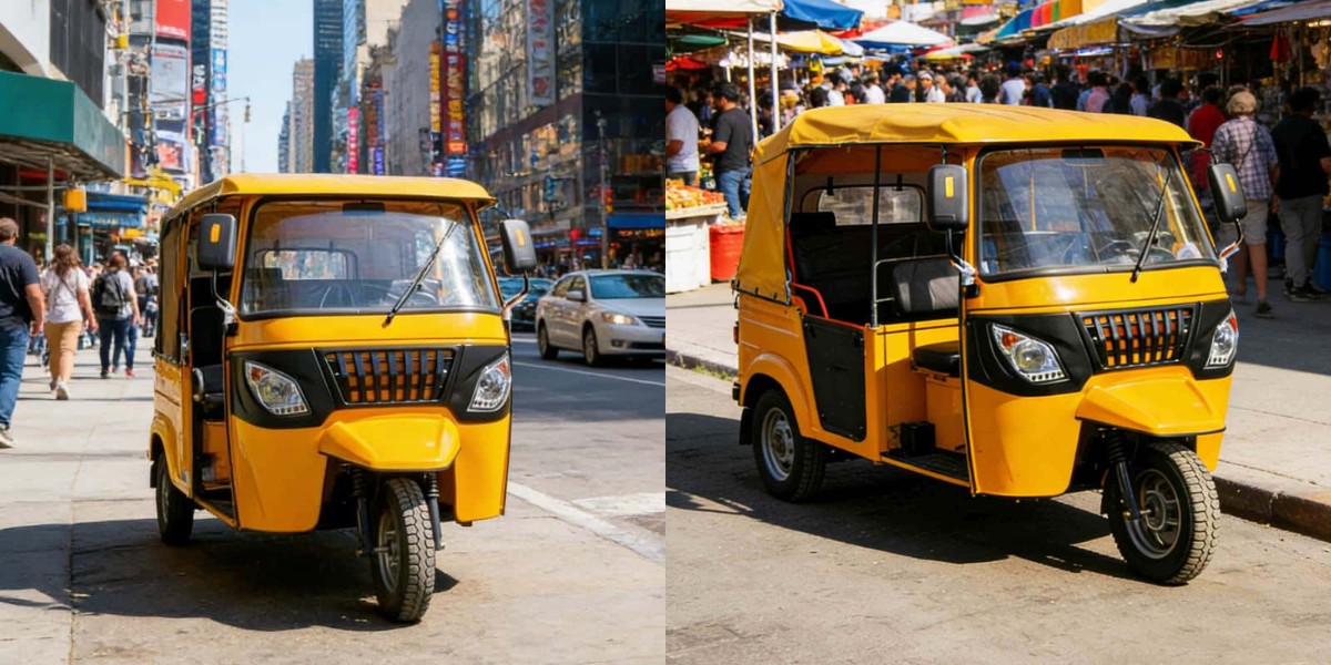 аккумуляторный авторикша