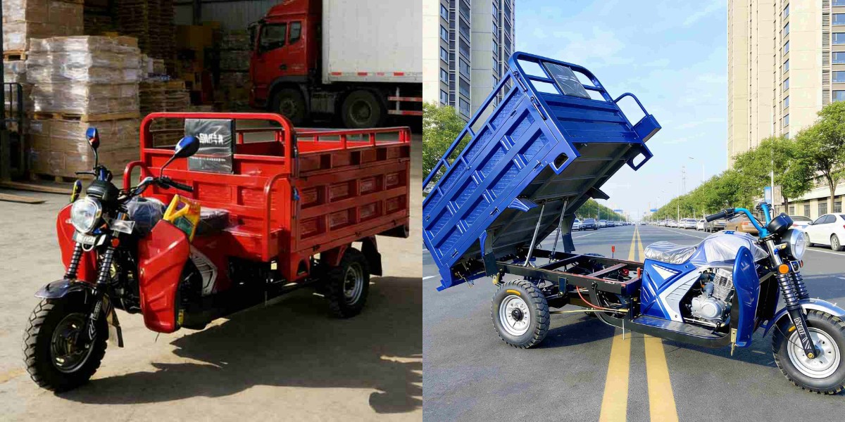 Triciclo de gas para transporte agrícola Triciclo de gas para transporte agrícola