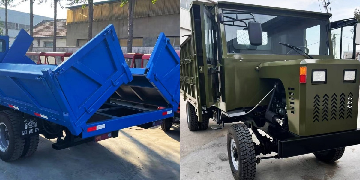 5-Tonnen-Gelände-Diesel-Dumper für die Landwirtschaft