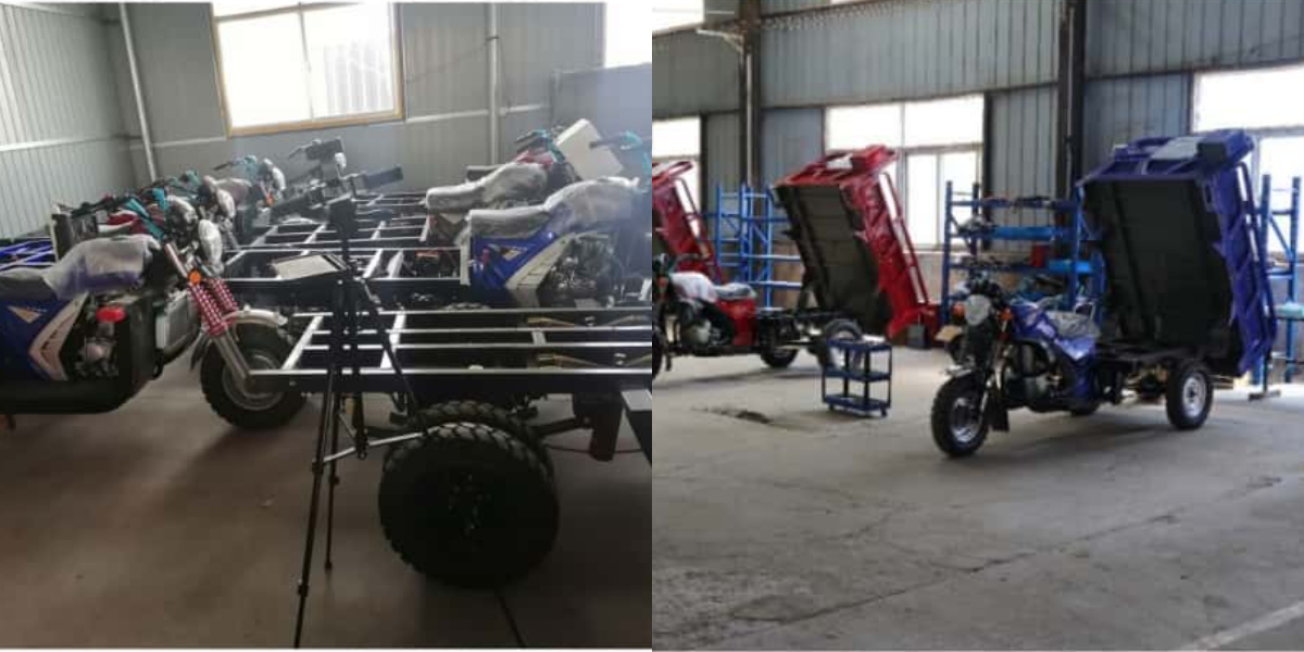 scooter cargo à 3 roues