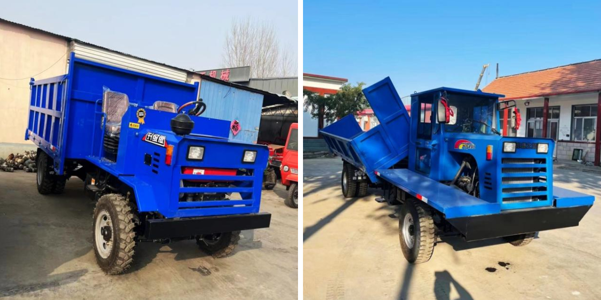 Diesel Four-Wheeled Transportation Vehicle for Ghana: Ready to Ship with On-Site Loading – Built for Rural Farms