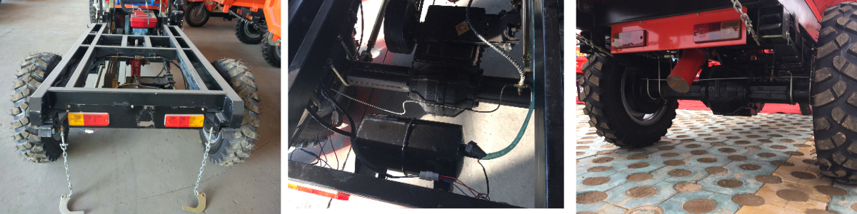 Vehículo diésel de 3 ruedas