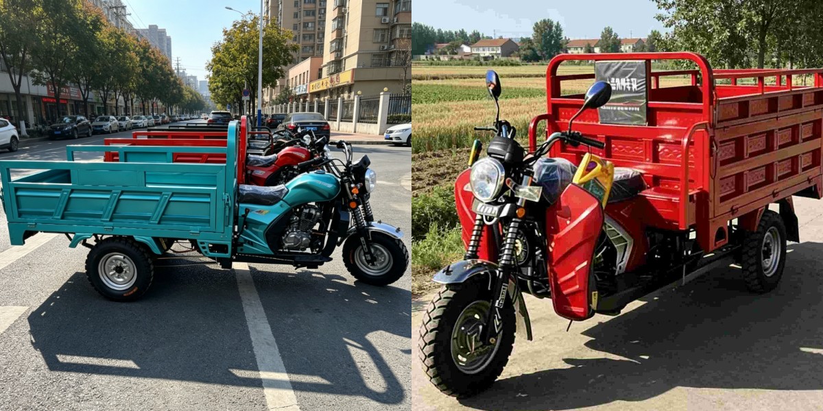 Triciclo de carga de gasolina de 150cc
