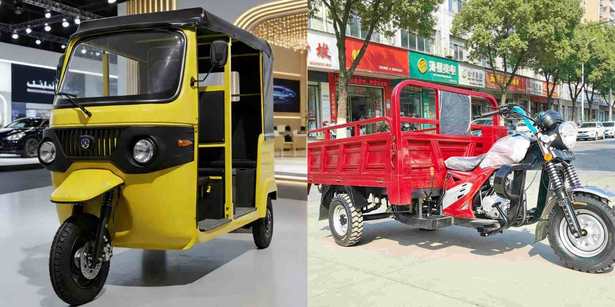 Agricultural petrol motorcycle tricycle