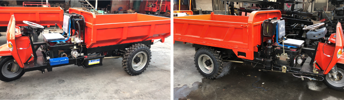 Vehículo diésel de 3 ruedas