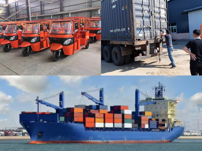 pousse-pousse à batterie