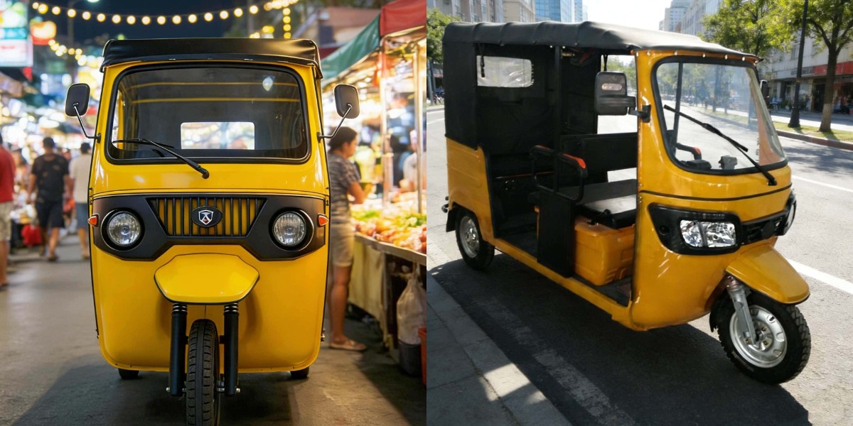 Motorcycle tuk tuk