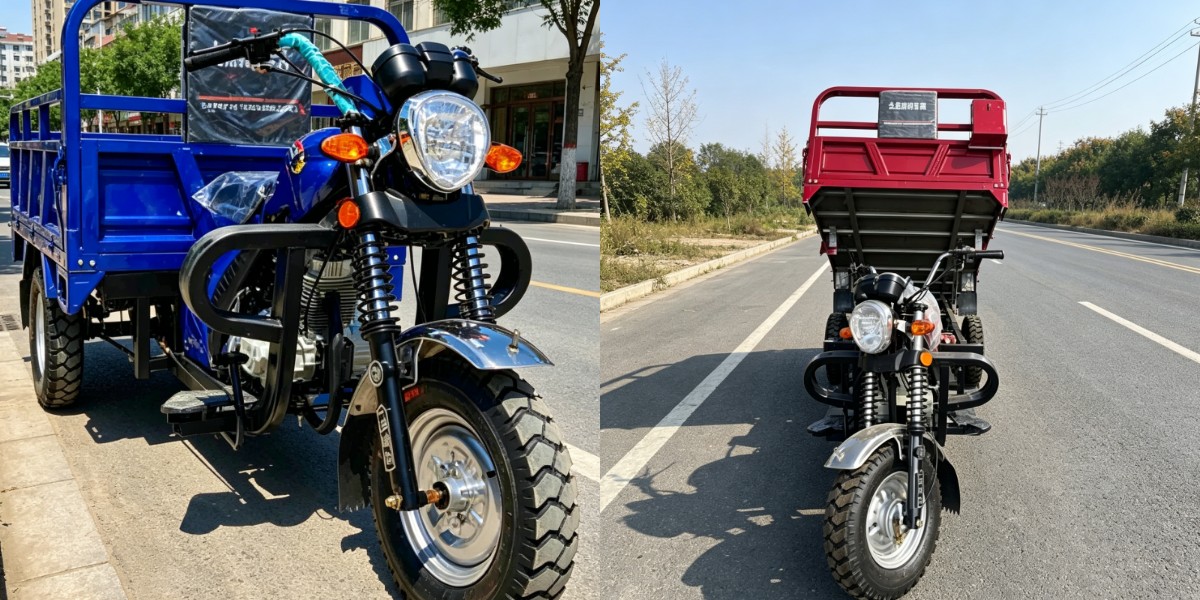 Triciclo de carga a gasolina para logística Triciclo de carga a gasolina para logística