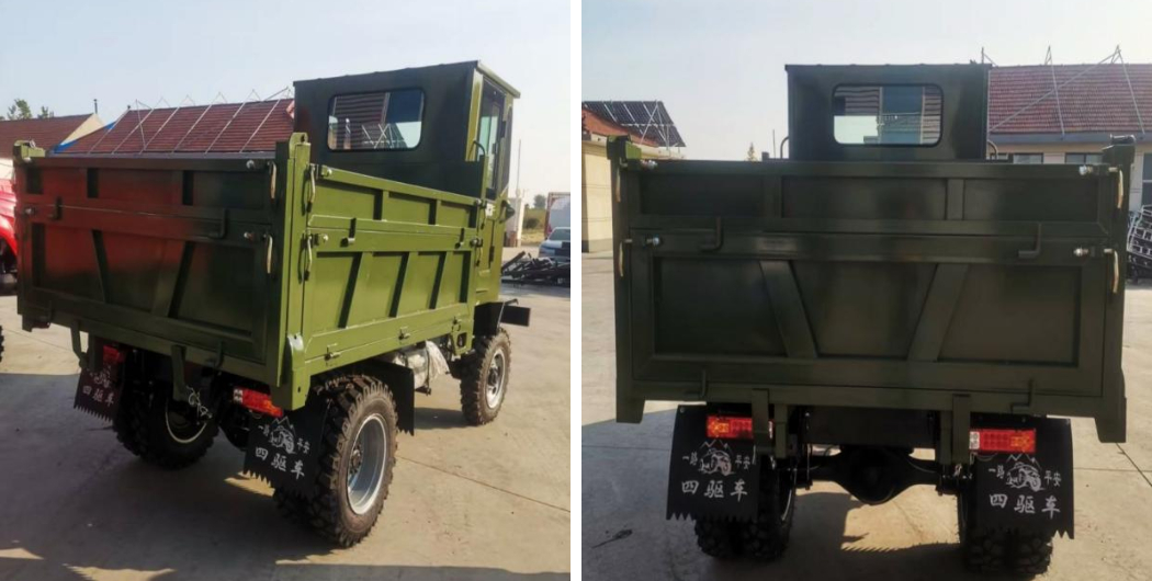 Customer Test Driving the Diesel Construction Concrete Transport Vehicle Site Customer Test Driving the Diesel Construction Concrete Transport Vehicle Site