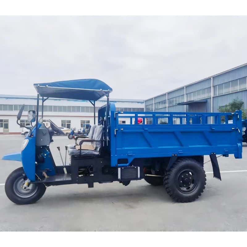 油圧リフト付きディーゼル三輪車