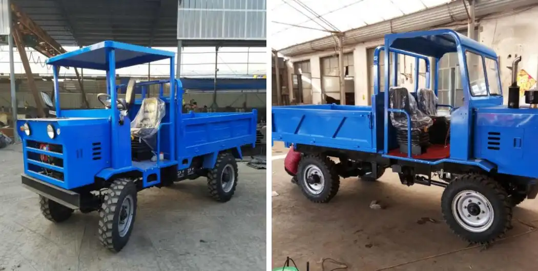 Pelanggan Melakukan Uji Coba Kendaraan Pengangkut Beton Konstruksi Diesel di Lokasi