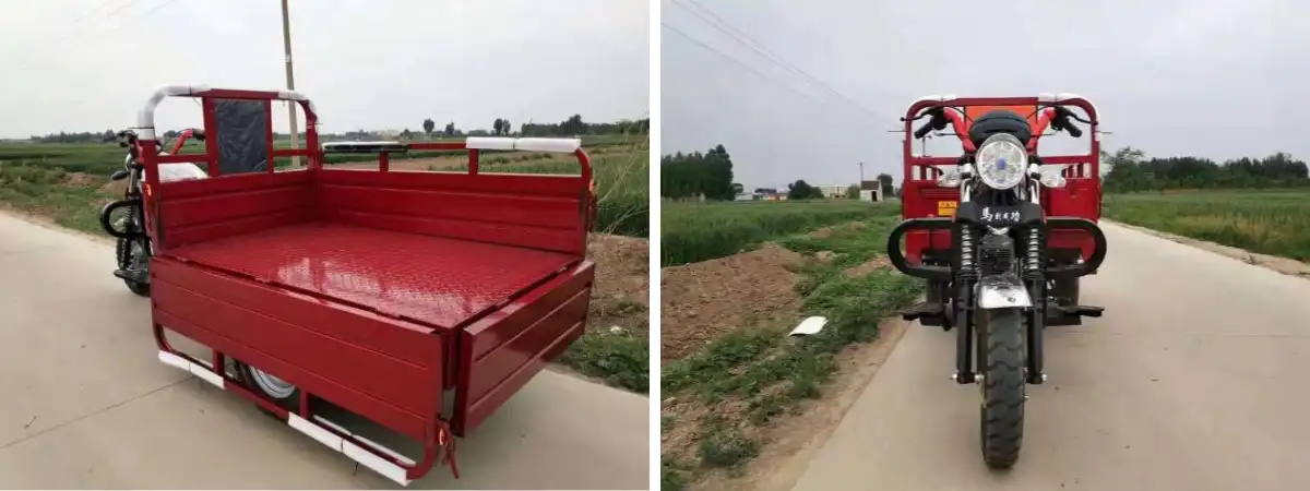 Benzin-Dreirad: Zuverlässiger Partner für Logistik und Transport in Saudi-Arabien