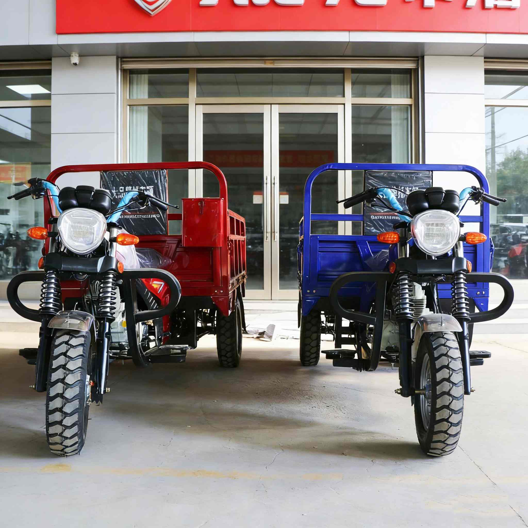 Грузовой бензиновый мототрицикл