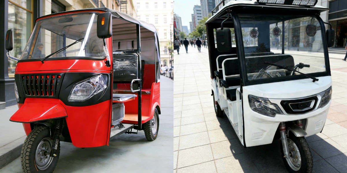 Motorcycle tuk tuk