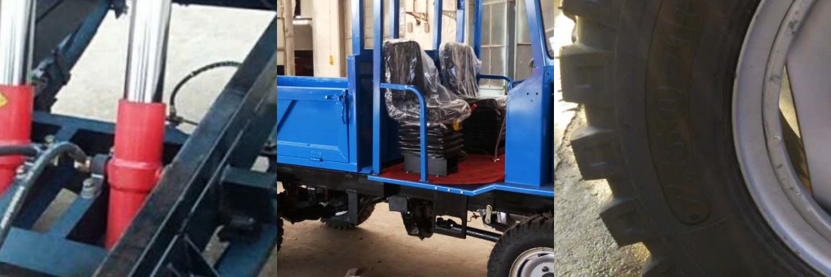 Truk pengangkut diesel 4x4