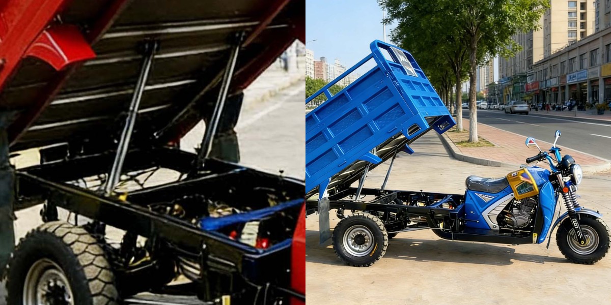 Benzinbetriebenes Lastendreirad für lange Strecken