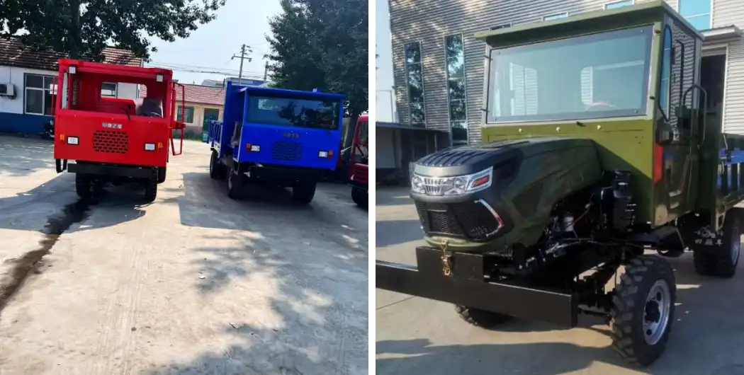 Pelanggan Melakukan Uji Coba Kendaraan Pengangkut Beton Konstruksi Diesel di Lokasi