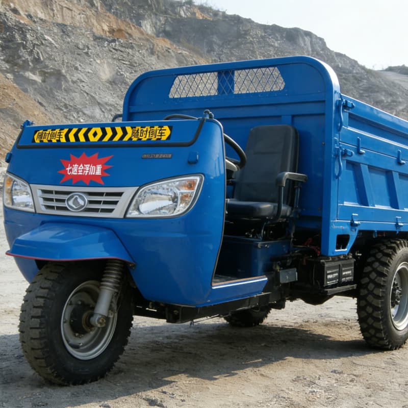 Cargo diesel tricycle