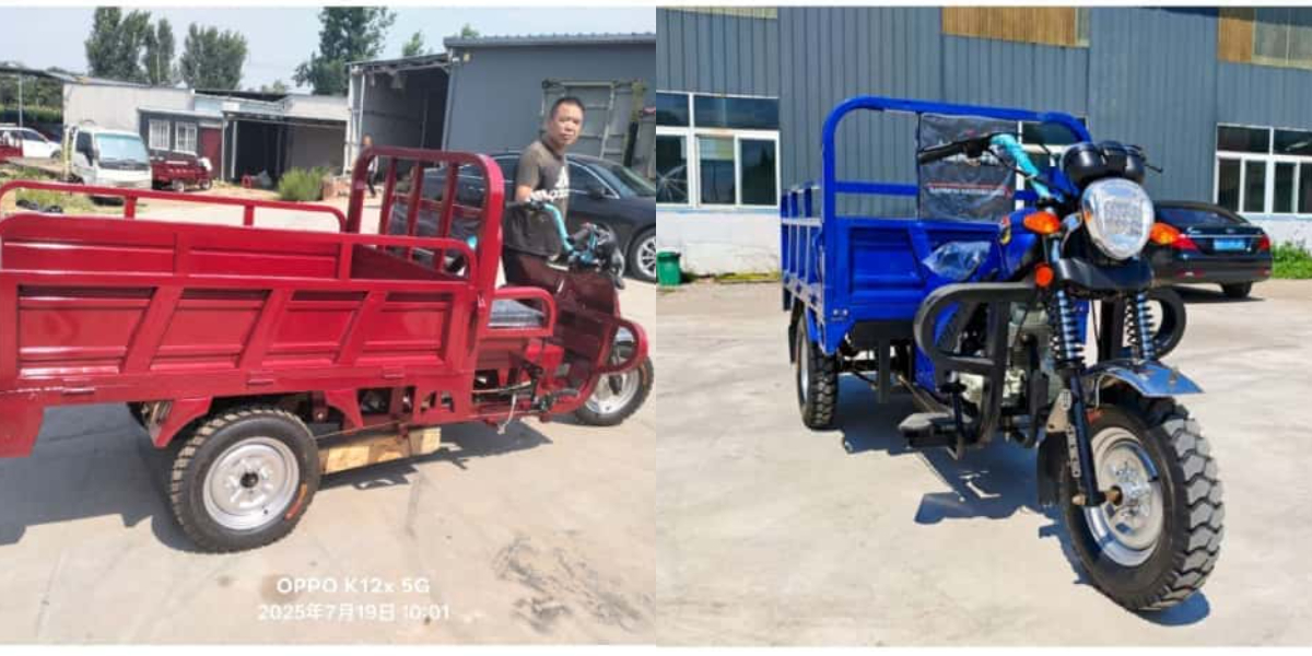 Gasoline tricycle