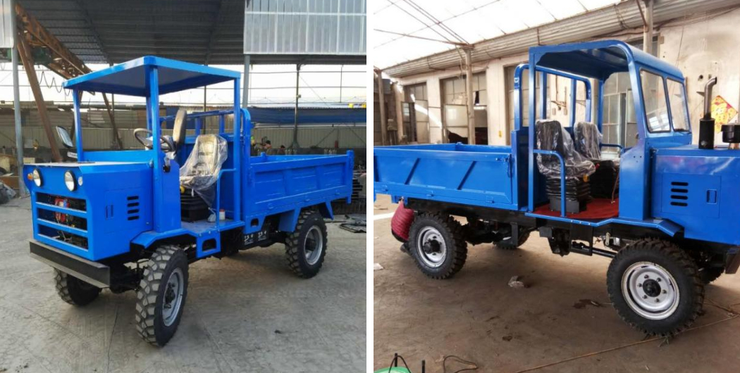 Customer Test Driving the Diesel Construction Concrete Transport Vehicle Site Customer Test Driving the Diesel Construction Concrete Transport Vehicle Site