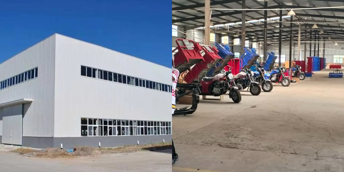 Gasoline Construction Site Cargo Tricycle