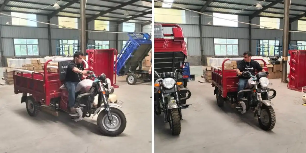 Benzin-Dreirad: Zuverlässiger Partner für Logistik und Transport in Saudi-Arabien