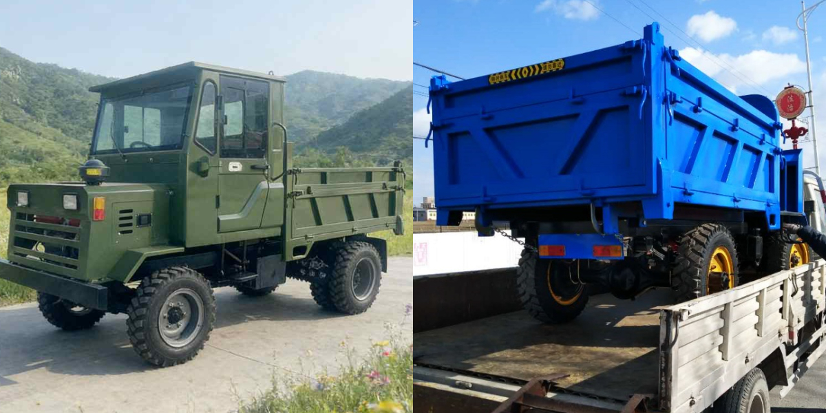 5-Tonnen-Gelände-Diesel-Dumper für die Landwirtschaft