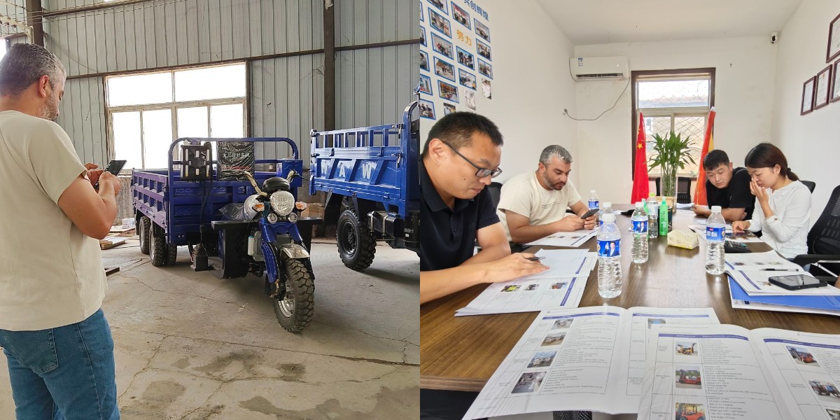 Gasoline motor tricycle Gasoline motor tricycle