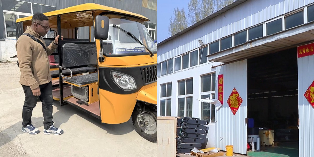 200cc wassergekühltes Tuk-Tuk