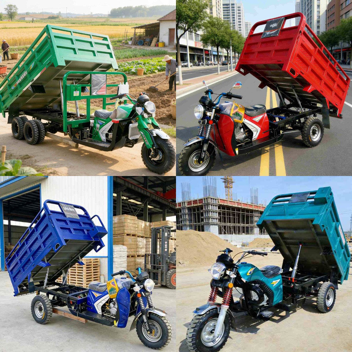 Трехколесный трицикл объемом 150 куб. см