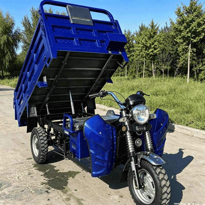 Petrol dump tricycle