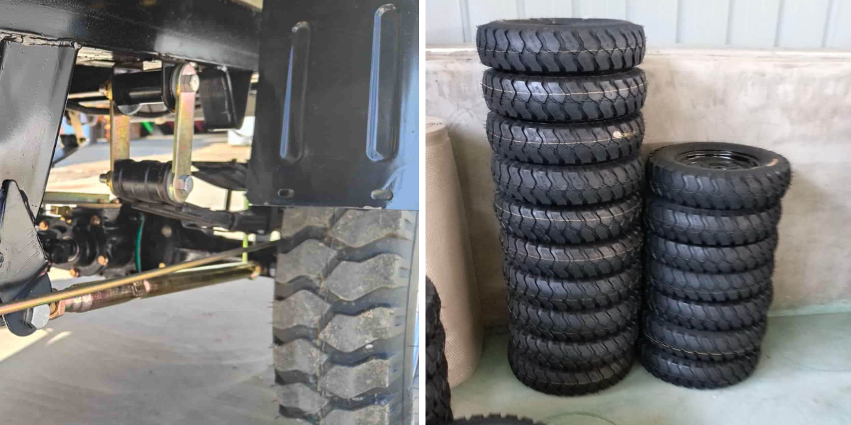 Deep tread tires Deep tread tires