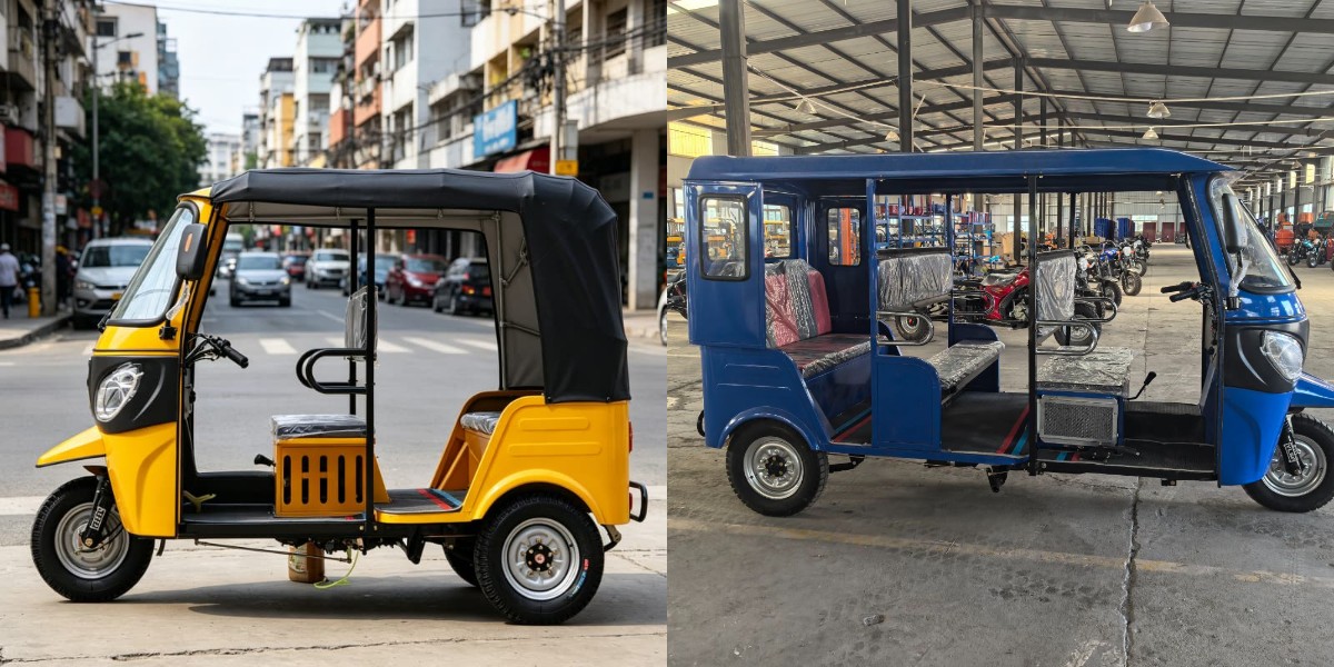 veículo de transporte de riquexó
