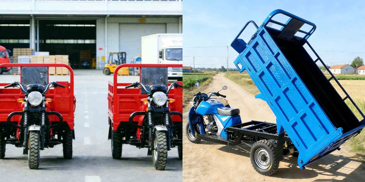 Triciclo de gas para transporte agrícola Triciclo de gas para transporte agrícola