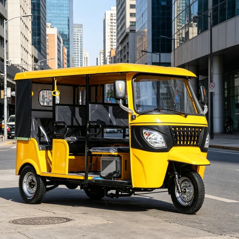 Becak motor penumpang
