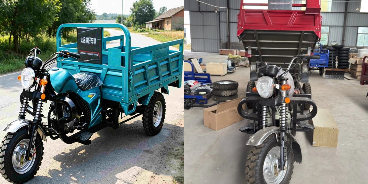 Agricultural petrol motorcycle tricycle