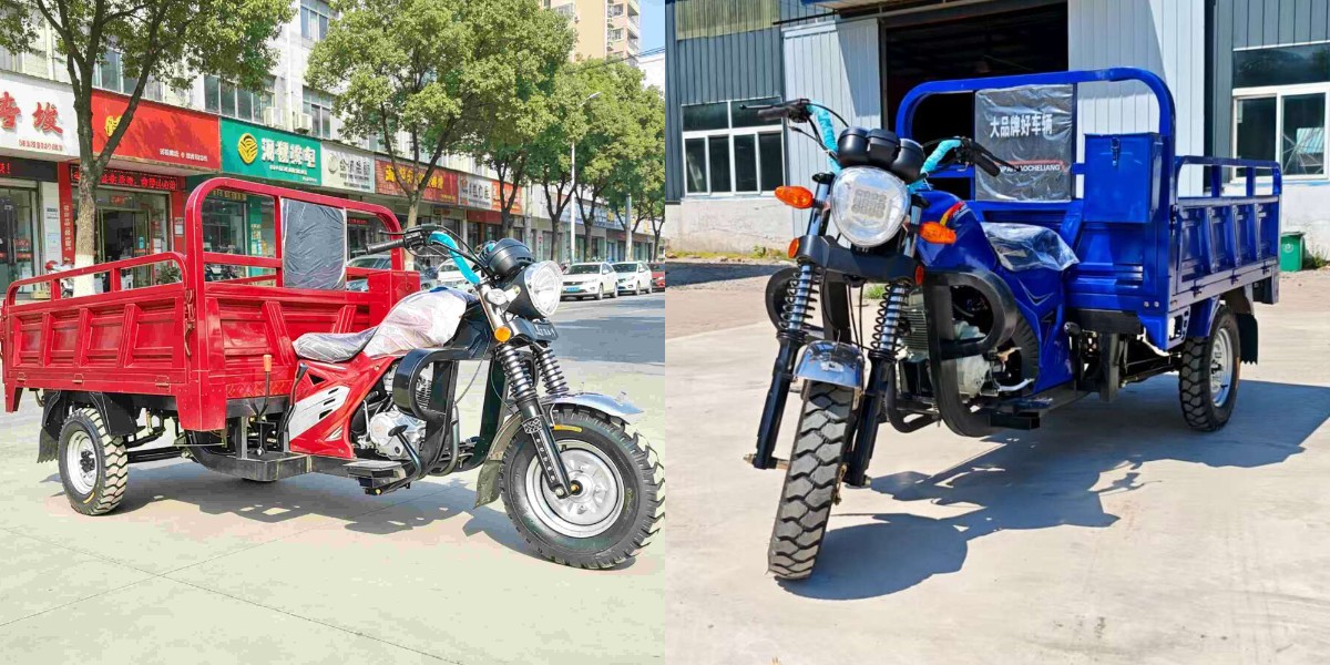 Triciclo de Carga Pesada a Gasolina de 200cc