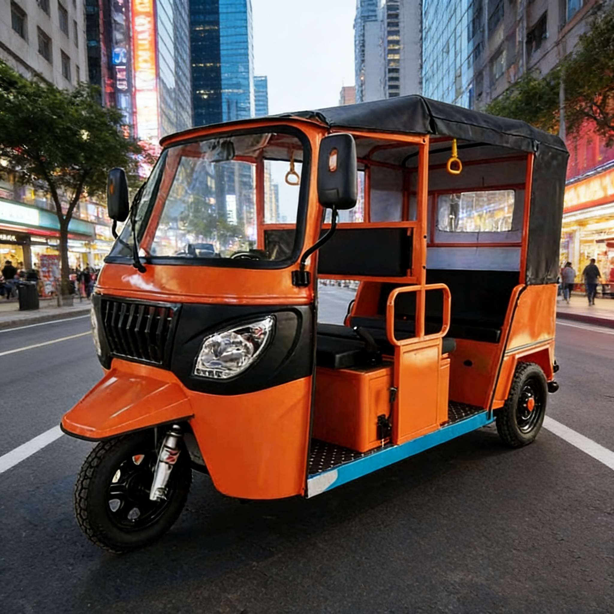 Einfach zu fahrender Tuk-Tuk