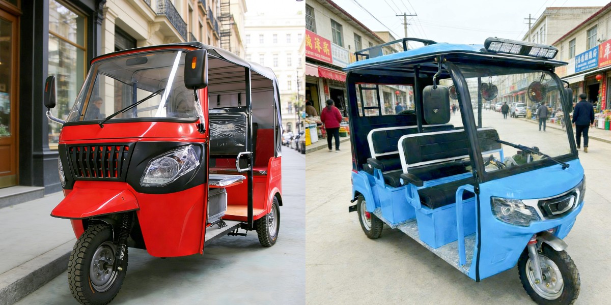 Preis für Elektro-Tuk-Tuk in Indien