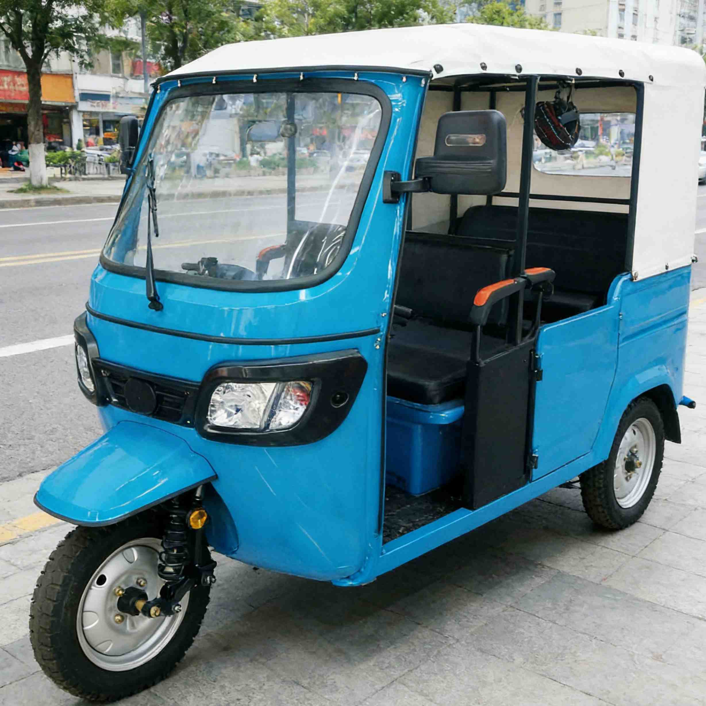 Pousse-pousse pour passagers