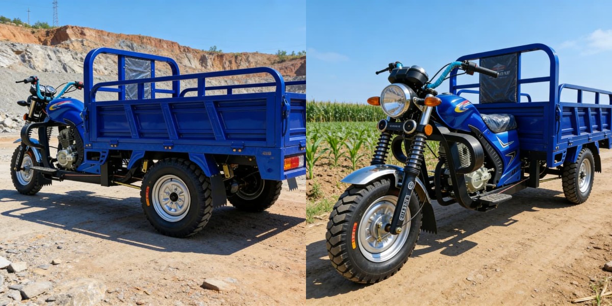 Ackerland, unbefestigte Straßen und Bergbaugebiete